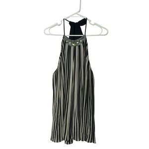 Victorias Secret striped  Sexy Little Things Lingerie Dress Size large new